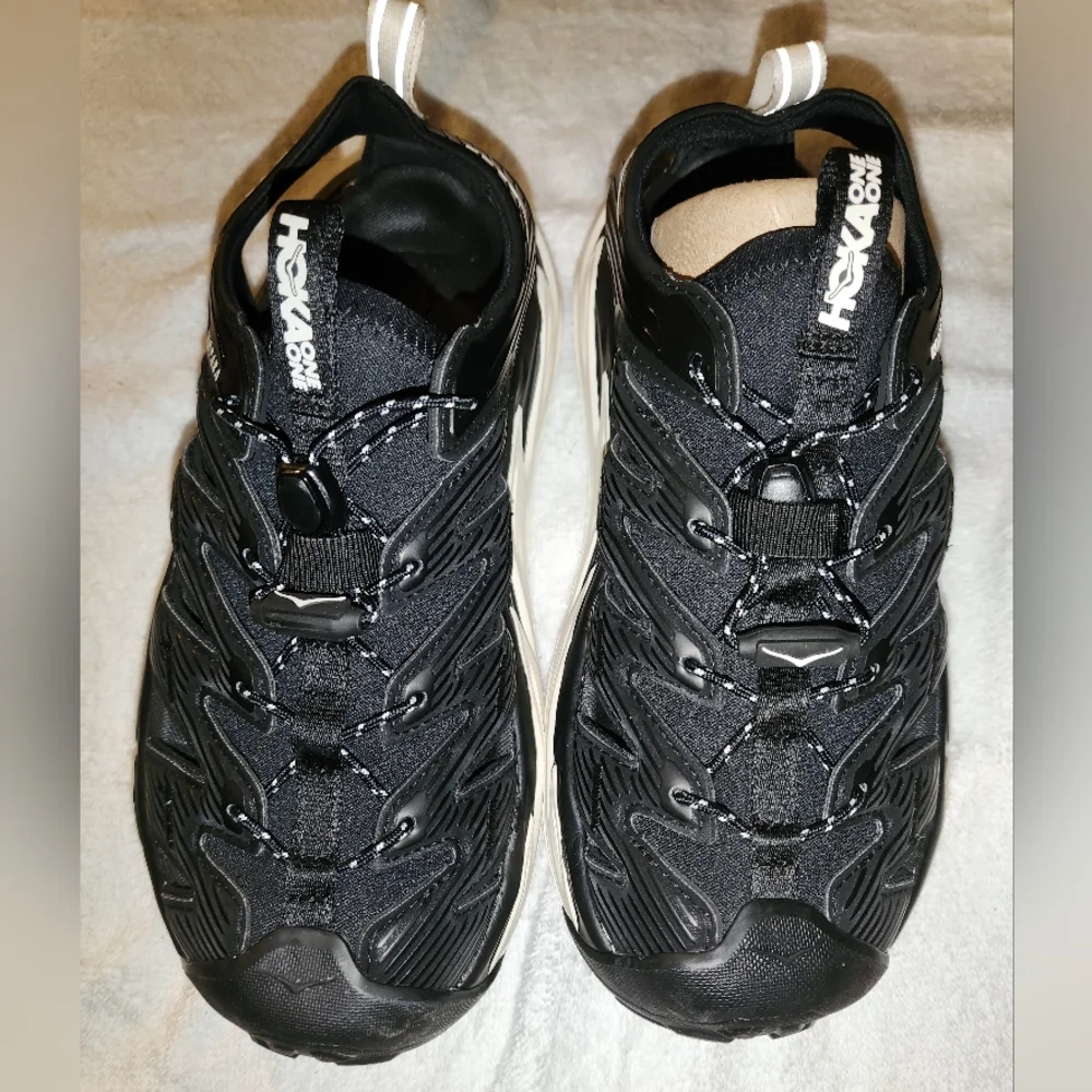 Hoka Black and White Shoes - Picture 1 of 5